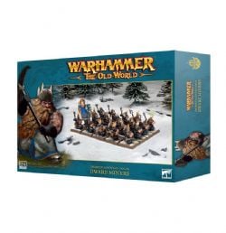 WARHAMMER : THE OLD WORLD -  DWARF MINERS -  FORTERESSES NAINES