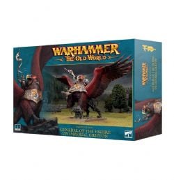 WARHAMMER : THE OLD WORLD -  GENERAL OF THE EMPIRE ON IMPERIAL GRIFFON -  EMPIRE OF MAN