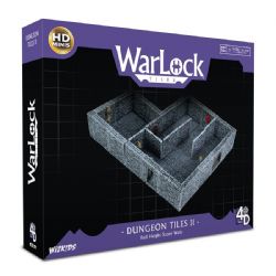 WARLOCK TILES -  FULL HEIGHT STONE WALLS -  DUNGEON TILES II
