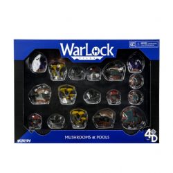 WARLOCK TILES -  MUSHROOMS & POOLS -  TERRAIN MINIATURE