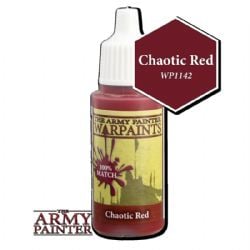 WARPAINTS -  CHAOTIC RED (18 ML) -  ARMY PAINTER AP4 #1142