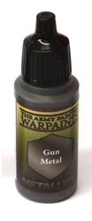 WARPAINTS -  METALLICS - GUN METAL (18 ML) -  ARMY PAINTER AP4 #1131