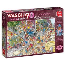 WASGIJ DESTINY -  JEUX D'ENFANTS ! (1000 PIÈCES) -  WASGIJ RETRO 6