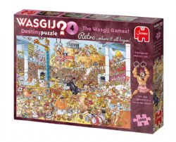 WASGIJ DESTINY -  LES JEUX WASGIJ! (1000 PIÈCES) -  WASGIJ RETRO 4