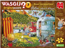 WASGIJ ORIGINAL -  NÉCESSITÉS D'OURS! (1000 PIÈCES) -  WASGIJ RETRO 7