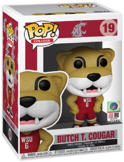 WASHINGTON STATE UNIVERSITY -  FIGURINE POP! EN VINYLE DE BUTCH T COUGAR (10 CM) 19