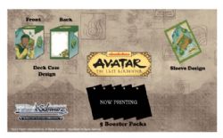 WEISS SCHWARZ -  ENSEMBLE PAQUETS BOOSTER + ACCESSOIRES (ANGLAIS) -  AVATAR THE LAST AIRBENDER