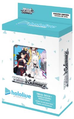 WEISS SCHWARZ -  GAMERS TRIAL DECK+ (ANGLAIS) -  HOLOLIVE PRODUCTION