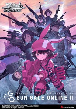 WEISS SCHWARZ -  GUN GALE ONLINE II - PAQUET BOOSTER (P6/B6)(ANGLAIS) -  SWORD ART ONLINE