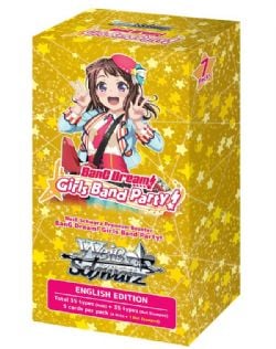 WEISS SCHWARZ -  PREMIUM BOOSTER PACK (ANGLAIS) -  BANG DREAM! GIRLS BAND PARTY!