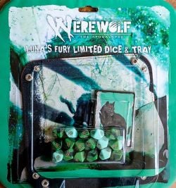 WEREWOLF: THE APOCALYPSE -  ENSEMBLE D'ACCESSOIRES DÉS ET PLATEAU LIMITÉ 