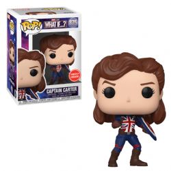 WHAT IF...? -  POP! BOBBLE-HEAD EN VINYLE DE CAPTAIN CARTER (10 CM) -  GAMESTOP EXCLUSIVE 875