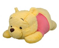 WINNIE L'OURSON -  PELUCHE DE WINNIE COUCHÉ