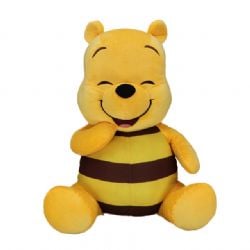 WINNIE L'OURSON -  PELUCHE DE WINNIE EN COSTUME D'ABEILLE (35CM)