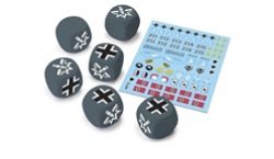 WORLD OF TANKS -  GERMAN DICE AND DECALS (ANGLAIS)