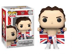 WWE -  FIGURINE POP! EN VINYLE DE BRITISH BULLDOG (10 CM) 126
