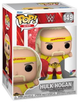 WWE -  FIGURINE POP! EN VINYLE DE HULK HOGAN AVEC CEINTURE (10 CM) 149