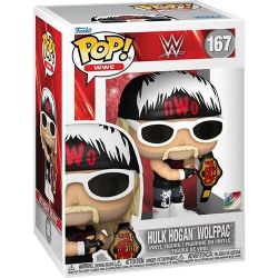 WWE -  FIGURINE POP! EN VINYLE DE HULK HOGAN WOLFPAC (10 CM) 167