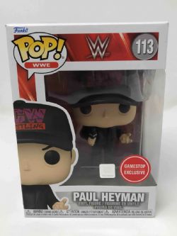 WWE -  FIGURINE POP! EN VINYLE DE PAUL HEYMAN (10 CM) 113