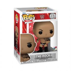 WWE -  FIGURINE POP! EN VINYLE DE THE ROCK (10 CM) 137