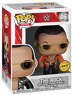 WWE -  FIGURINE POP! EN VINYLE DE THE ROCK (10 CM) 46