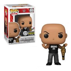 WWE -  FIGURINE POP! EN VINYLE DE THE ROCK (10 CM) 91