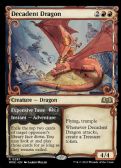 Wilds of Eldraine -  Decadent Dragon // Expensive Taste