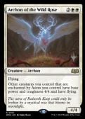 Wilds of Eldraine Promos -  Archon of the Wild Rose