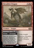 Wilds of Eldraine Promos -  Decadent Dragon // Expensive Taste