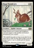 Wilds of Eldraine Promos -  Regal Bunnicorn