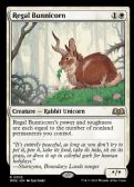 Wilds of Eldraine -  Regal Bunnicorn