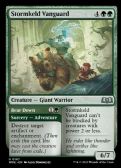 Wilds of Eldraine - Stormkeld Vanguard // Bear Down