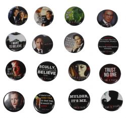 X FILES -  BADGE ALÉATOIRE (1