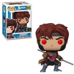 X-MEN -  POP! BOBBLE-HEAD EN VINYLE DE GAMBIT (10 CM) -  FUNKO 2020 SPRING CONVENTION 554