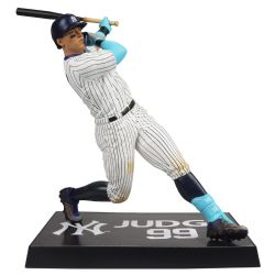 YANKEES DE NEW YORK -  #99 AARON JUDGE - SILVER SLUGGER TROPHY BOXED SET (18 CM) -  MCFARLANE TOYS