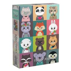 YAZZ PUZZLES -  ANIMAUX COMIQUES (1000 PIÈCES)