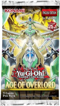 YU-GI-OH! -  AGE OF OVERLORD - PAQUET BOOSTER (ANGLAIS) (P9/B24/C12)