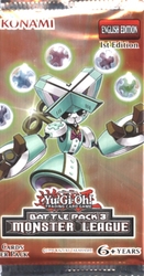 YU-GI-OH! -  BATTLE PACK 3- MONSTER LEAGUE - BOOSTER BOX (B36)