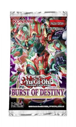YU-GI-OH! -  BURST OF DESTINY BOOSTER PACK (ANGLAIS) -  1ST EDITION