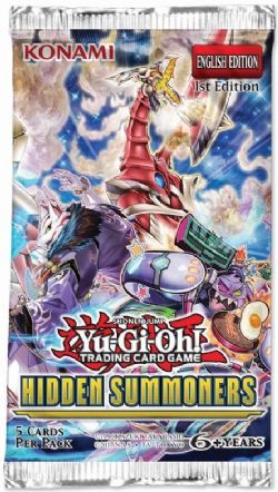 YU-GI-OH! -  HIDDEN SUMMONERS BOOSTER PACK (ANGLAIS) (P5/B24/C12)
