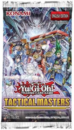 YU-GI-OH! -  TACTICAL MASTERS BOOSTER PACK (ANGLAIS) (P7/B24/C12)