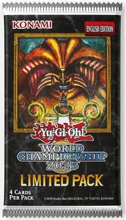 YU-GI-OH! -  WORLD CHAMPIONSHIP 2025 - LIMITED BOOSTER PACK (P4/B10) (ANGLAIS)