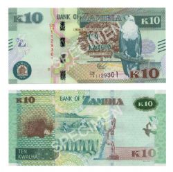 ZAMBIE -  10 KWACHA 2018 (UNC) 58