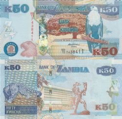 ZAMBIE -  50 KWACHA 2012 (UNC)