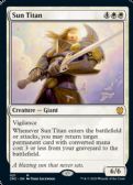 Zendikar Rising Commander -  Sun Titan