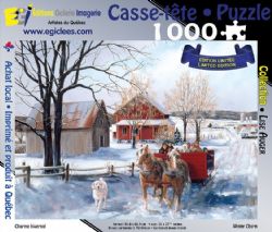 ÉDITIONS GALERIE IMAGERIE -  CHARME HIVERNAL (1000 PIÈCES) -  LISE AUGER