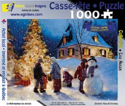 ÉDITIONS GALERIE IMAGERIE -  LE NOËL MAGIQUE DES ENFANTS (1000 PIÈCES) -  LISE AUGER