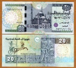 ÉGYPTE -  20 POUNDS 2016-2024 (UNC) 74