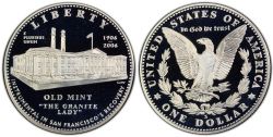 ÉPREUVE AMÉRICANE -  DOLLAR EN ARGENT DE LA VIEILLE MONNAIE DE SAN FRANSISCO -  PIÈCES DES ÉTATS-UNIS 2006