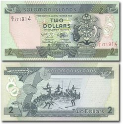 ÎLES SALOMON -  2 DOLLARS 1997 (UNC) 18